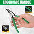SK 7-Inch Snap Ring Pliers - External Circlip Pliers with 90-Degree Bent Jaw, Tip Diameter 5/64'', Premium CR-V Steel
