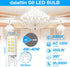 12 Pack Dimmable G9 Bulb 4W 40 6000K T4 G9 G9 Bulb 450LM, 120V dalattin LED Equivalent Watt, Daylight White, Bi-pin
