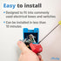Shelly Plus 1PM UL | WiFi & Bluetooth Smart Relay Switch with Power Metering Function | Home Automation | Compatible with Alexa & Google Home | iOS Android App | No Hub | Wireless Lighting Control