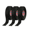 tesa 51608 Black Noise Damping PET Fleece Automotive Wire Harness Tape, 19mm x 25m, 3 Rolls