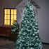 300 100 8 Dazzle Bright LED Christmas String Lights, FT Connectable Waterproof String Lights Green Wire with Modes