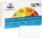 Gionello 100 Unruled 3x5 Index Cards Blank White Heavy Rounded Corners -Study Note