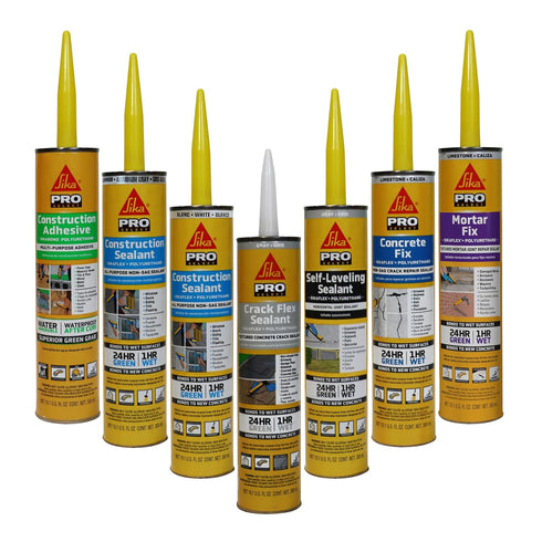 Sikaflex Construction Sealant, Aluminum Gray Paintable, All Purpose Polyurethane Used to Seal Joints and Gaps, 10.1 fl. oz Cartridge