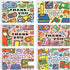 JOELELI 24 Pack Pack Video Game Kids Thank You Cards with Envelope, Funky Gaming Bulk Thank You Notes Small Cute Blank