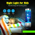 7 Brewish Bubble Fish Lamp | Desktop Sensory LED Bubble Lamps | Color Changing Fake Aquarium Night Light | Artificial