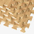 3/8 Inch Forest Floor Thick Printed Foam Tiles, Premium Wood Grain Interlocking Foam Floor Mats, Anti-Fatigue Flooring