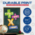 Everyday Educate Math Poster for Elementary and Middle School Classroom - Addition, Subtraction, Multiplication,