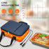 12V/24V/110V, 9"x13" Food Warmer Electric Casserole Carrier - Large Heated Lunch Bag for Car Truck, Thermos for hot