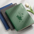 EMSHOI B5 Spiral Notebook, College Ruled Lined Journal, Large 7.48" X 10.15", 300 Pages, Waterproof Hardcover