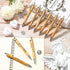 Bible Verse Ballpoint Pen, Wood Bamboo Christian Pen, Retractable Inspirational Scripture with Velvet Bags (60 Pcs)