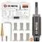 EZ-NUTUL Multi-Grip Rivet Nut Installation Tool Set Pre-Bulbed Shank Flat Head Threaded Insert