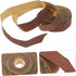 1roll Homoyoyo Self-adhesive Lampshade Edging Tape for Decorative Fabric Trim Brown Cloth Strips for Easy Installation