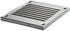Vent Systems 4'' x 4'' Inch Galvanized Air Vent Cover, Metal Air Return Grill with Pest Guard Screen