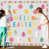 Happy Easter Bulletin Board Set Easter Egg Border Rabbit Bunny Chick Spring Cutouts for Kids Classroom School Decor