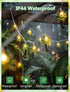 Summer 10 Palm Tree String Lights Outdoor, Beach Themed Decoratives String Lights with Palm Tree Patio Light, Plug
