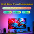 wacuaao 24 Inch Setup (24 inch) Monitor Backlight - Reactive LED Strip for PC and Mac - Screen Color and Music Sync