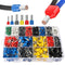 Lytool 1200pcs Double Wire Ferrule Kit, Insulated Ferrule Crimp Pin, Single-Line and Twin Wire Ferrule Set