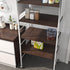 17.7x276 Countertops Counter ReWallpaper Brown Wood Contact Paper Thick Walnut Wood Grain Peel and Stick Kitchen