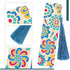 92 36 36 20 4.8 1.3 Inch) TaoBary Pcs Wood Bookmark Making Kit Includes Unfinished Blank Bookmarks Tassels Templates