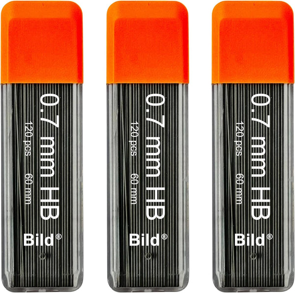 Bild Premium Mechanical Pencil Lead Refills - HB, 0.7 mm for Writing