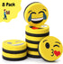 Mr. Pen Smiley Magnetic Whiteboard Erasers, 8 Pack - Mini Cute Dry Erase Back to School Supplies