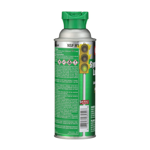 03054 11 Oz., CRC Syntha-Tech Lubricant with PTFE Synthetic Multi-Purpose Aerosol Lube for Processing Equipment