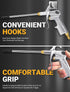 Heavy Duty Air Blow Gun with Bigger Pipe & Extended Nozzle for Compressor, Pneumatic Cleaning Tool