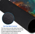 Galaxy Mouse Pad, Orange and Cyan Nebula Mouse Pads for Office Computer, Non-Slip Washable Small Mouse Mat 9.5 X 7.9
