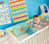 LaVenty 2 PCS Educational Preschool ABC Alphabet Poster for Toddlers and Kids, Nursery Home School Kindergarten