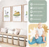 Set 12 11x17 Inch LUU'S CRAYONS Safari Nursery Wall Decor of Animal Posters, for Baby Safari Nursery Decor for Boys