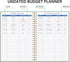 Notebook/Accounting A5(5.8" 8.2") Budget Planner - Monthly Financial Planner Organizer with Expense Budget Book/Expense