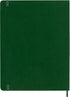 Moleskine Classic Soft Cover Notebook: XL (7.5" x 9.5") Ruled/Lined, Myrtle Green, 192 Pages