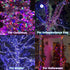 66ft 200 8 HOME LIGHTING Christmas Decorative Mini Lights, LED RGB Changing Functional Green Wire Fairy Halloween
