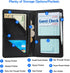 Server Books for Waitress,Cute Pocket Leather Money Organizer Note Pad Cash Bill Restaurant Guest Check Book Holder