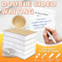 ANSTEEP 500PCS 3x5 Inches White Index Cards, Flash Cards with Ring, Lined on Both Side Notecards Ruled Study Card