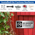 No Smoking Sign, No Vaping Sign for Home Business, Metal Self Adhesive Industrial Warning Signs, 7 x 3 Inch for Office