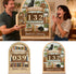 ZHORCIN Counter, Counter, Books Read This Year Educational Wooden Role Play Tool, Books Read Book for Reading Goal