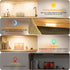 Counter Closet 2-Pack, Motion Sensor Under Cabinet Lights, Magnetic Rechargeable Under Light, Wireless Night Light Bar