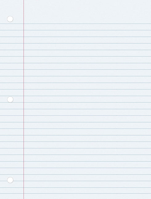 Write Way Wide Ruled Filler Paper
