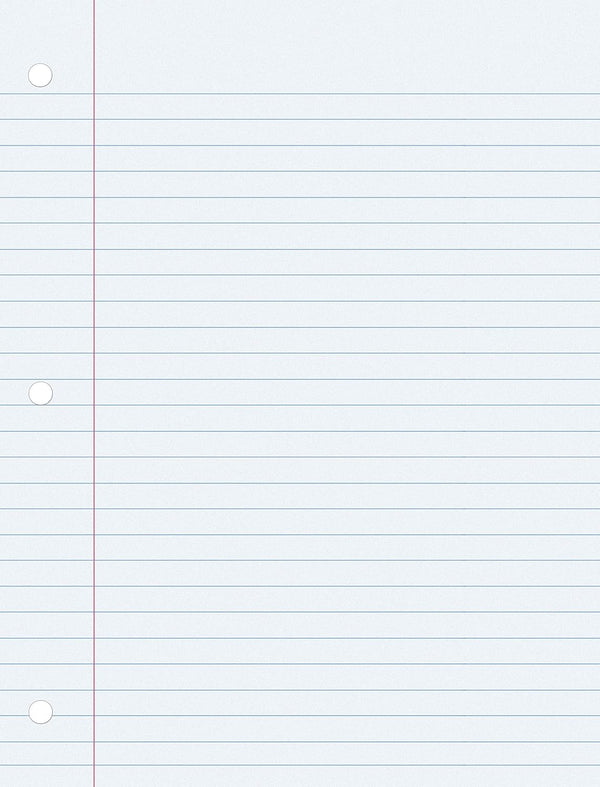 Write Way Wide Ruled Filler Paper