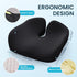 Tailbone Benazcap Memory Foam Seat Cushion for Office Chair, Ergonomic Chair Cushions for Pain Relief, Sciatica & Back