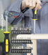 Set, Set Toolbox HYT128 (128 DOWELL Tool Auto Repair Household Tool Kit with Socket, Wrench, Screwdriver, Bits