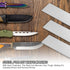 PATIKIL A36 Steel for Knife Making, 4" x 1-1/2" x 1/8" Hot Rolled Steel Flat Bar for DIY Blank Sheet Metal