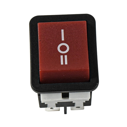 HQRP On-Off-On Power Switch, Compatible with KEDU HY12-9-5, Grizzly G4015Z Combo Lathe Power Tools