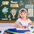 Supervitae 27 Pieces Travel Cutouts Bulletin Board Set, Travel Theme Classroom Decor for Kids School