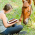Sovereign-Gear Leather Bookmarks, Quality Handmade Bookmark with Jumping Horse, 2 Smooth Markers