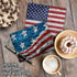 The Best Card Company - 10 Assorted 4th of July Cards (4 x 5.12 Inch) Patriotic Red, White, & Blue Set