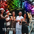 33ft 100 Dimmable Brizled Christmas String Lights, LED Color Changing Christmas Lights with Remote, RGB Christmas Tree