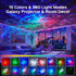 15 Sunset Bedroom Decor Boy Gift Lava Lamp Room Decor White Noise Sound Machine for Kids Night Light Bluetooth