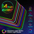 RGB Gaming Mouse Pad with 15W Wireless Charging - Extra Large LED Mousepad, Ergonomic Design